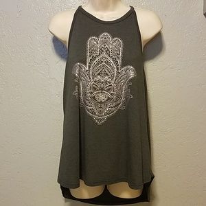 Evolution and Creation EVCR Halter Tank Top Sz M